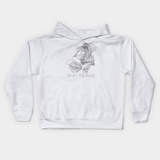 Sun Peaks Resort 3D Kids Hoodie